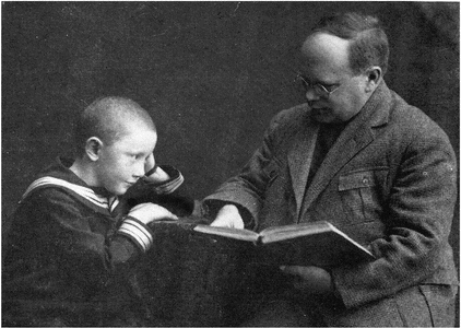 Элиэзер Штайнберг со своим учеником